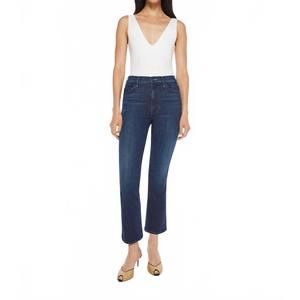 NEW MOTHER hustler ankle jean in corner piece
